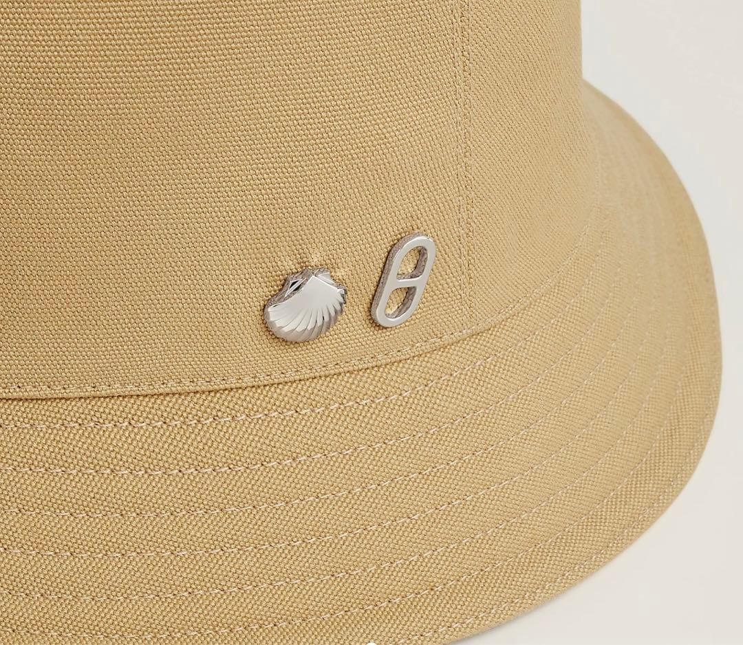 新品未使用　エルメス　ハット”ガルヴィ•シーシェル”