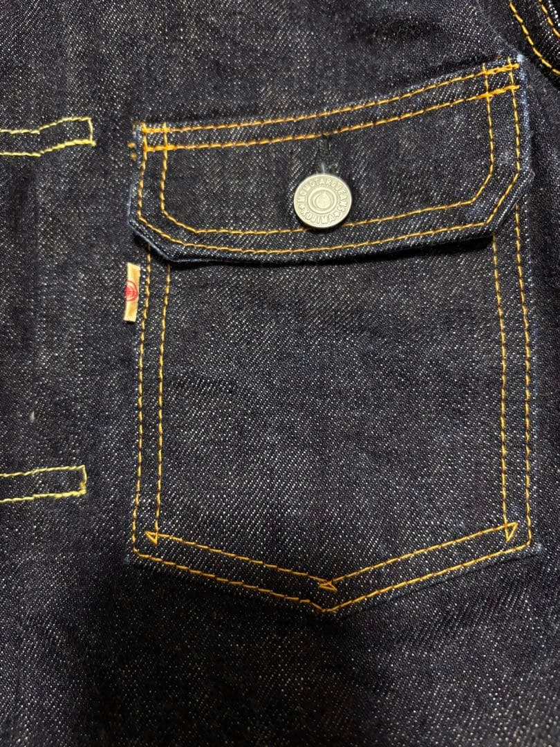 tomo1203　桃太郎ジーンズ　デニムジャケット　2105SP セカンド