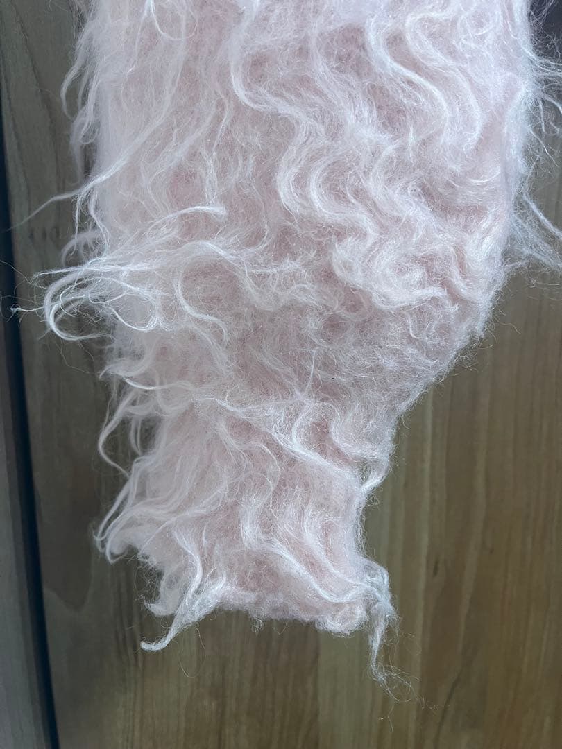 m　the toe ピンクカーディガン