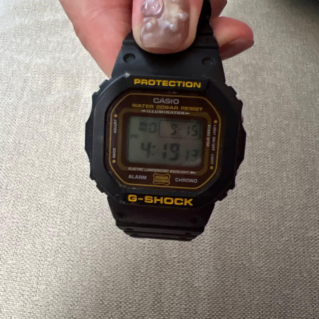 スタカリ×G-SHOCK デジタル腕時計 ブラック