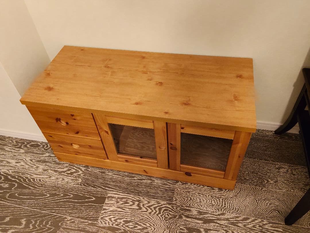 中村敬木工の木製テレビ台