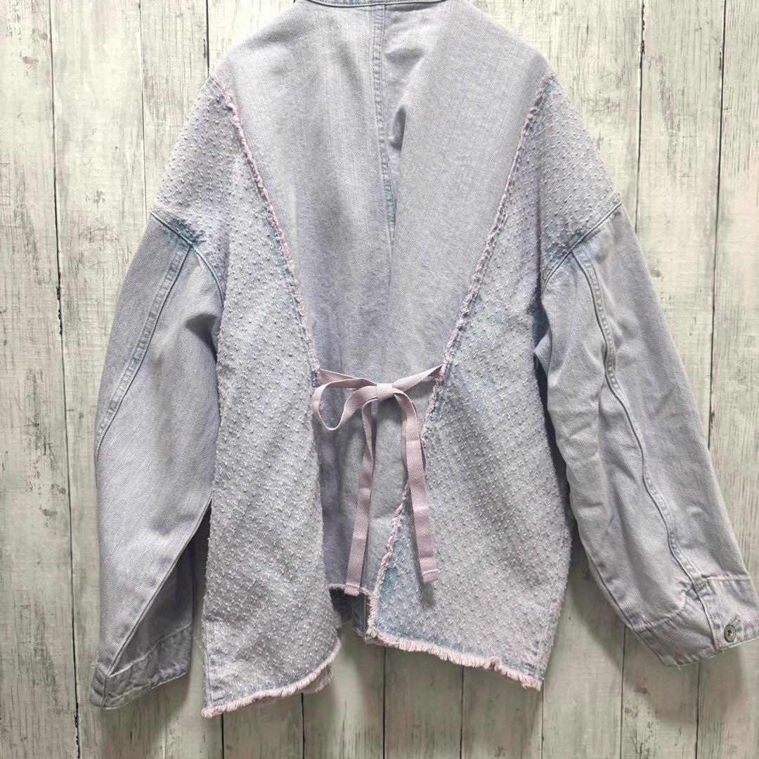 2025SS ニコアンド REMAKE COVERALL デニム ジャケット