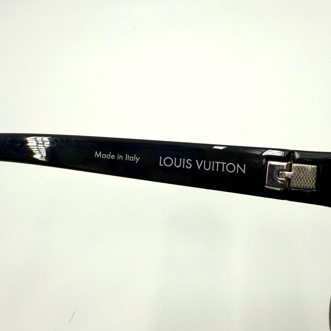 鑑定済 ルイヴィトン サングラス エニグムGM 58□15 サングラス ブラック