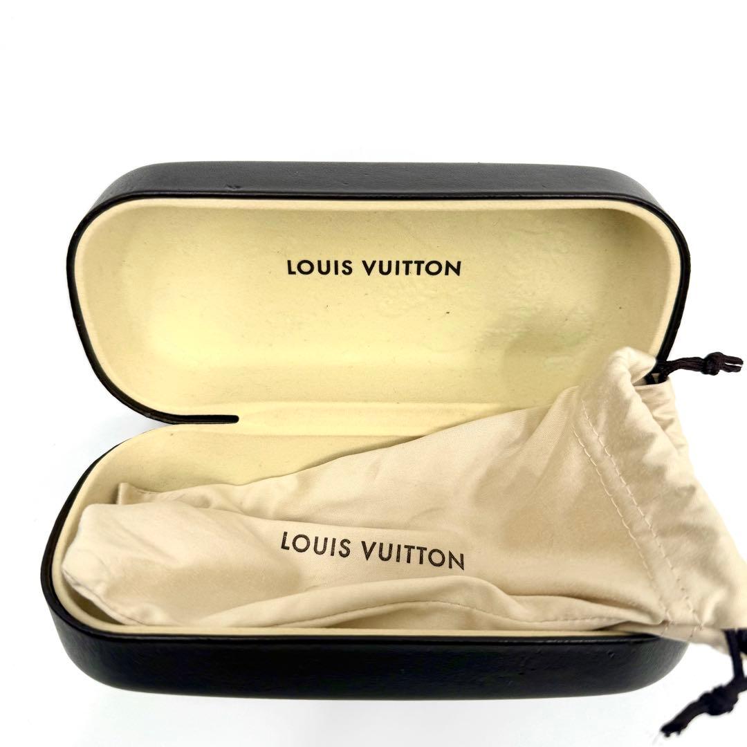 鑑定済 ルイヴィトン サングラス エニグムGM 58□15 サングラス ブラック