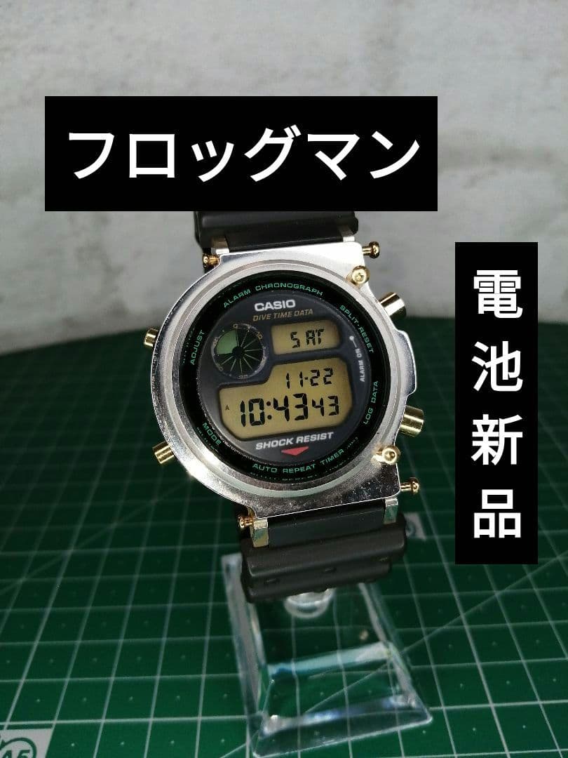カシオ　G-shock DW-6300 フロッグマン　電池新品　美品
