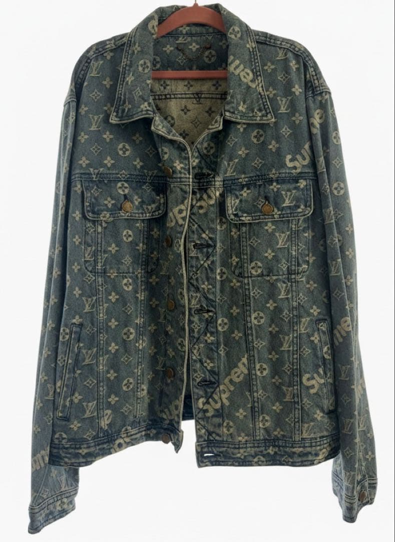 LOUIS VUITTON×supremeデニムジャケット