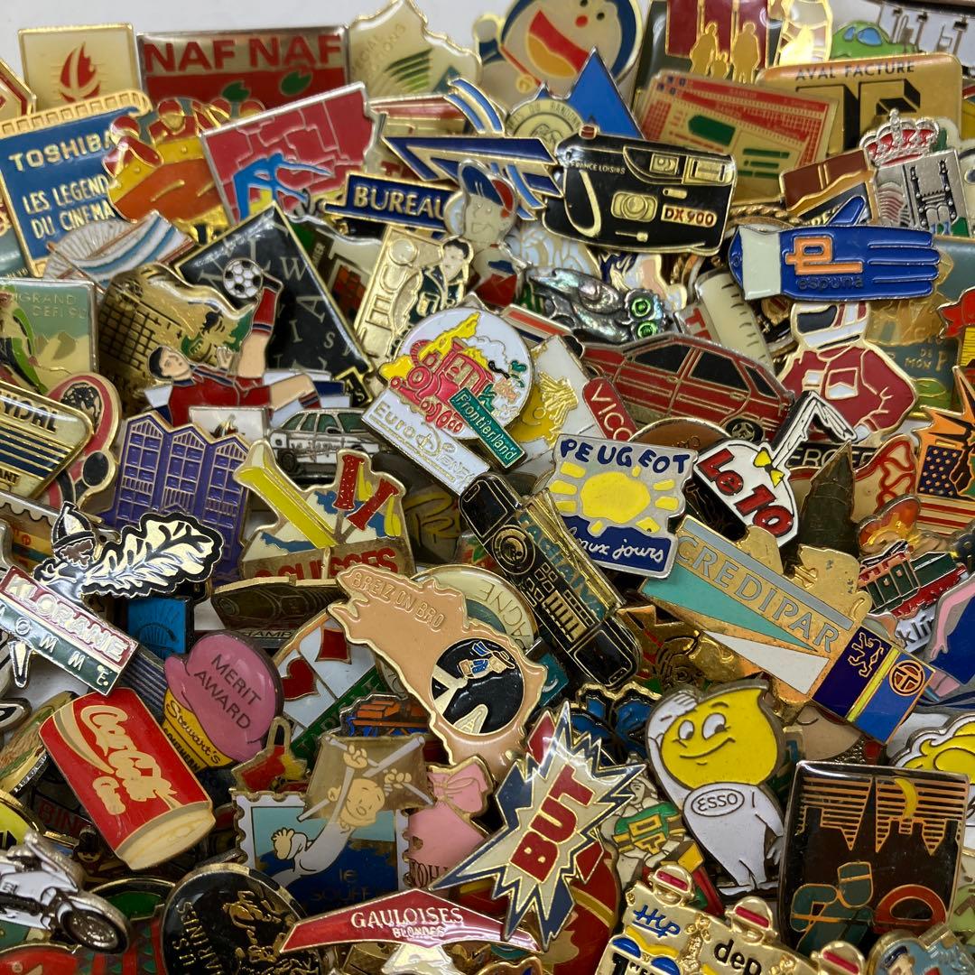 フランス雑貨★ピンバッジ大量250個セット★WJC01