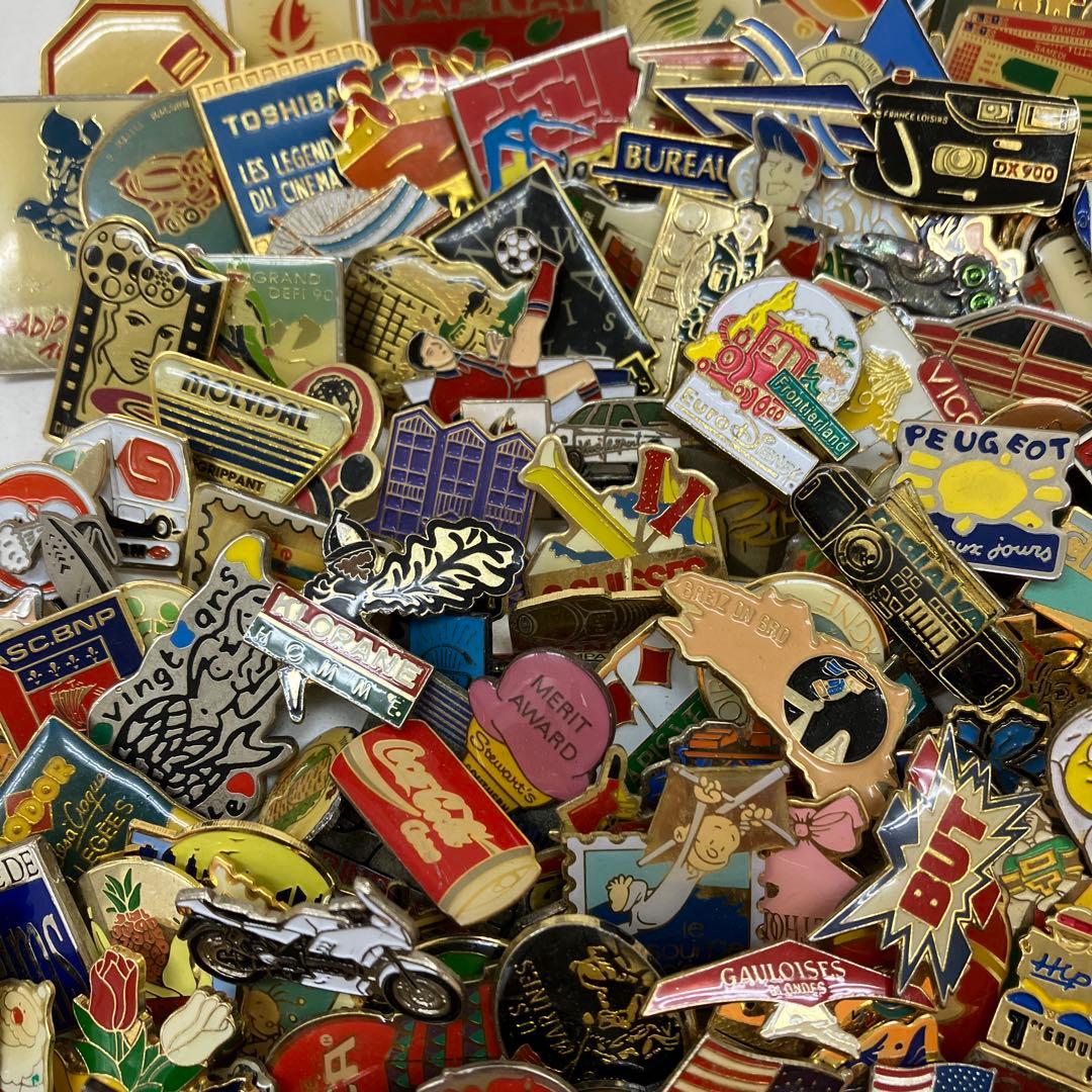 フランス雑貨★ピンバッジ大量250個セット★WJC01