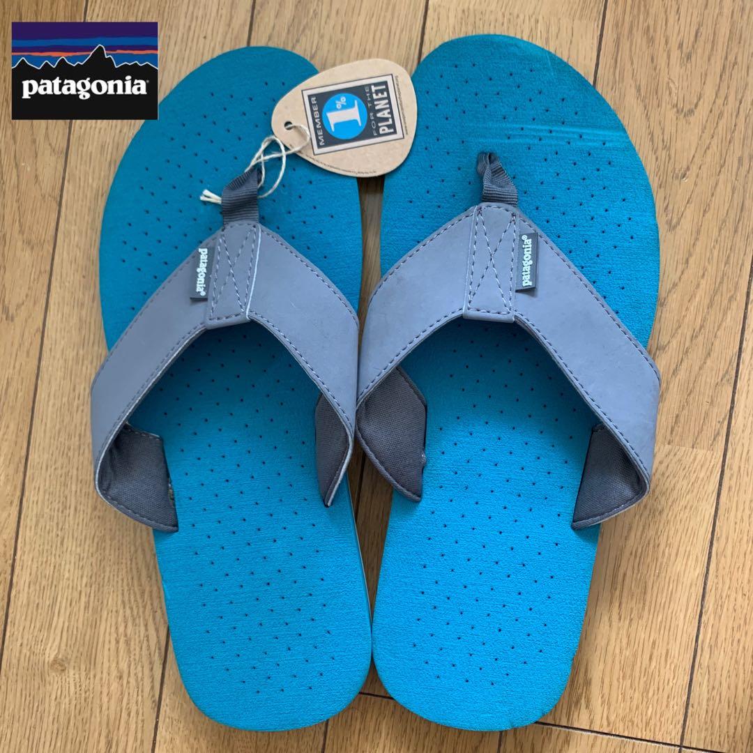 パタゴニア　ビーチサンダル　reflip ブルー系　US9 27cm 未使用