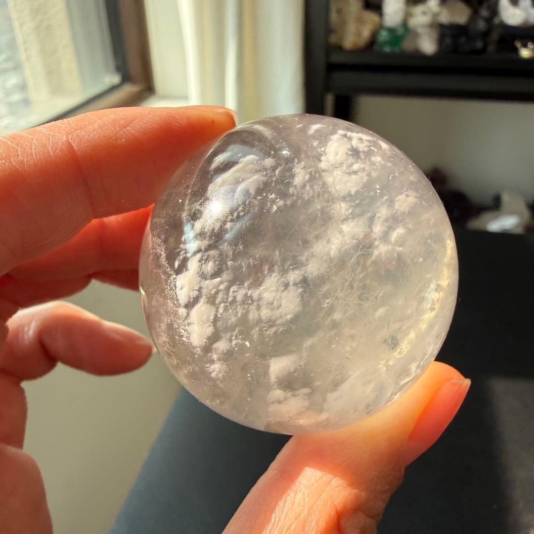 【g's hako】パイライト共生フローライトのスフィアNO.021113