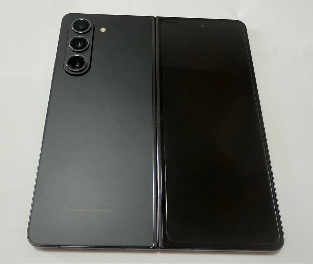 【カメラ音なし】Galaxy Z Fold5 韓国版 256GB 黒 箱付
