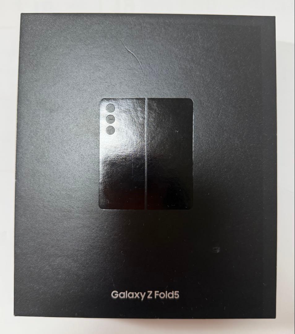 【カメラ音なし】Galaxy Z Fold5 韓国版 256GB 黒 箱付