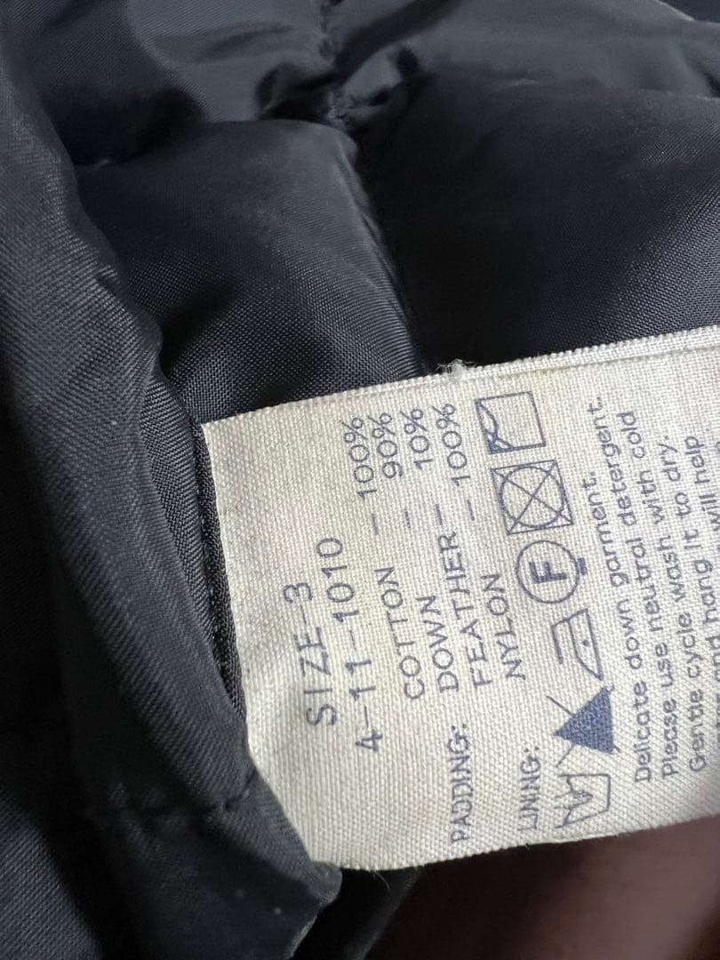 45R 45rpm インディゴ ローラー オックス ダウンベスト 3