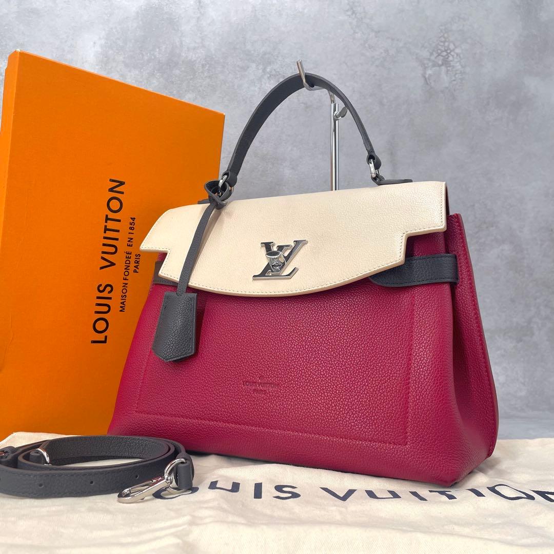 【超極美品】ルイヴィトン ロックミーエヴァーBB ターンロック ショルダーバッグ