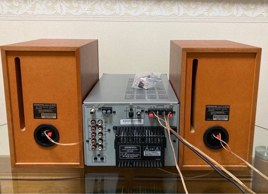 ONKYO コンポ FR-7GX・S7GXスピーカー
