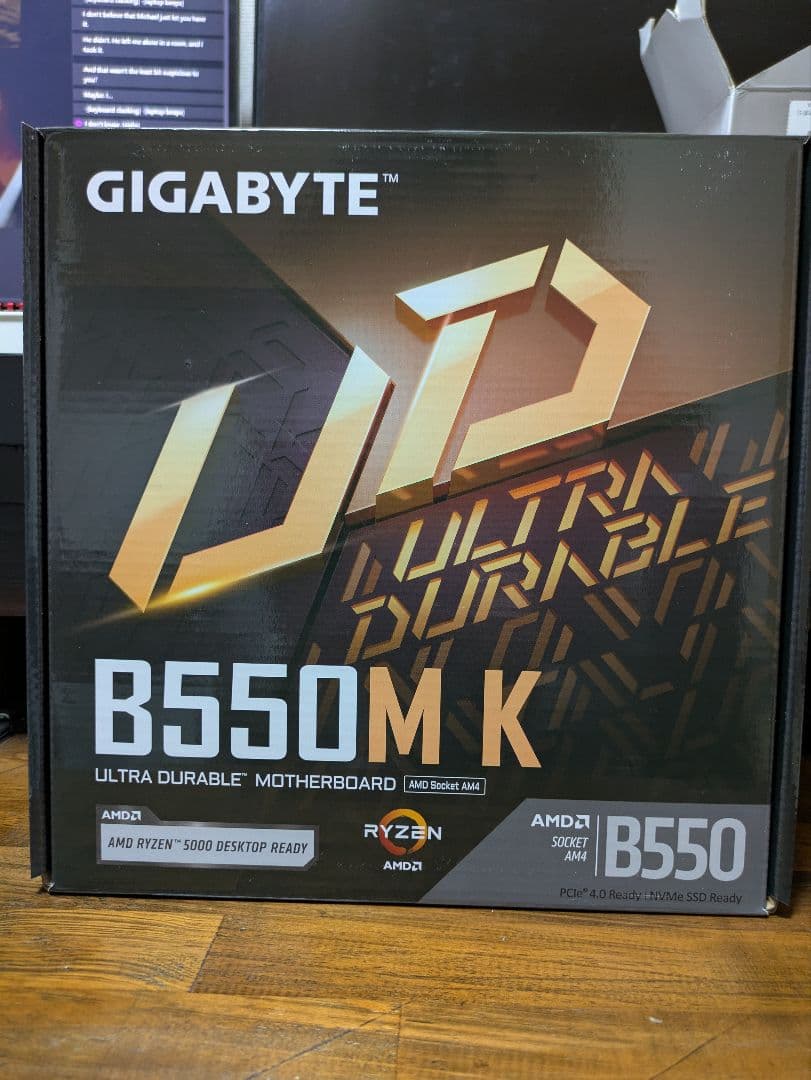 GIGABYTE B550M K マザーボード