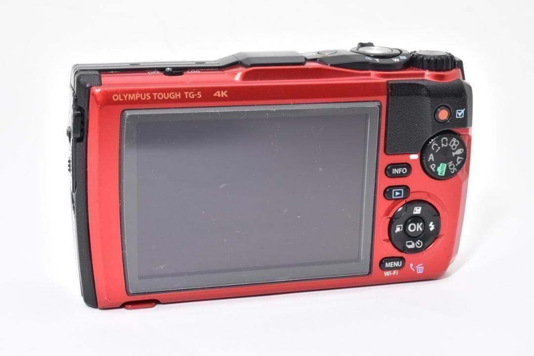 オリンパス　OLYMPUS Tough TG-5 レッド ≪専用ケース・元箱付≫