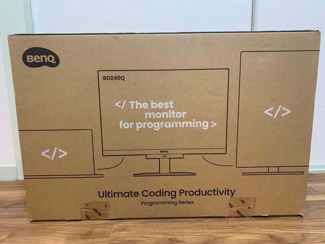 ベンキュBenQ RD240Q 24.1インチ プログラミングモニター（未開封）