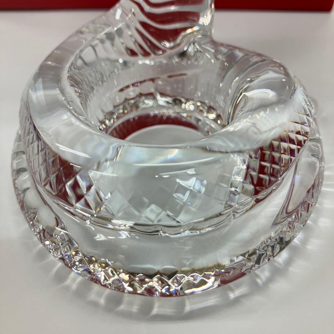 Baccarat 2025干支クリスタルガラス ヘビ
