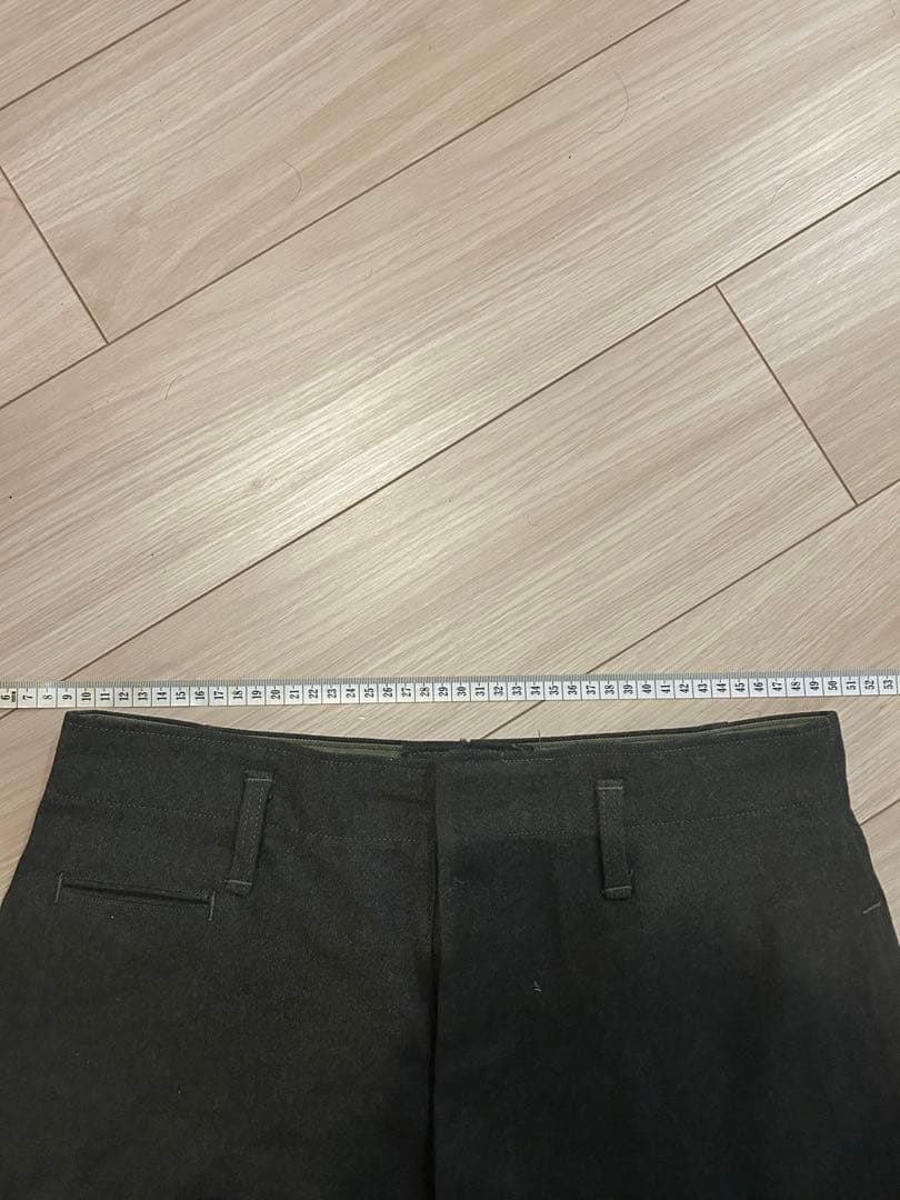ミリタリー 50s ?ウールパンツ スラックス　トラウザー 古着