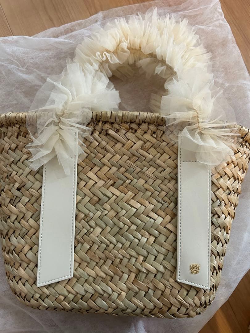 s*i様 snidel ブレードチュールバッグ　カゴバッグ