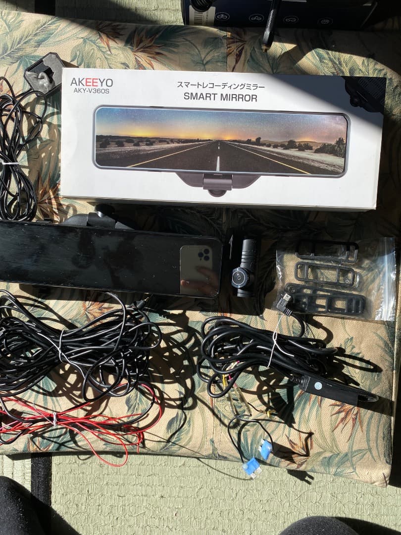 AKEEYO スマートレコーディングミラー AKY-V360S