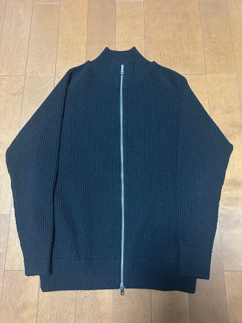 united tokyo ドライバーズニット　フルジップ