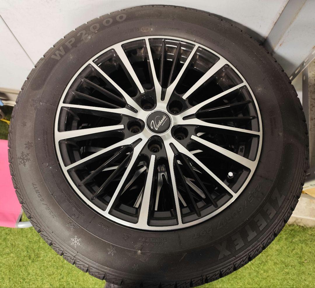 225/60R17 スタッドレスタイヤ・ホイールセット