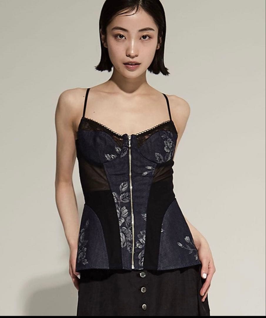 FETICO Rose Denim Bustier サイズ1