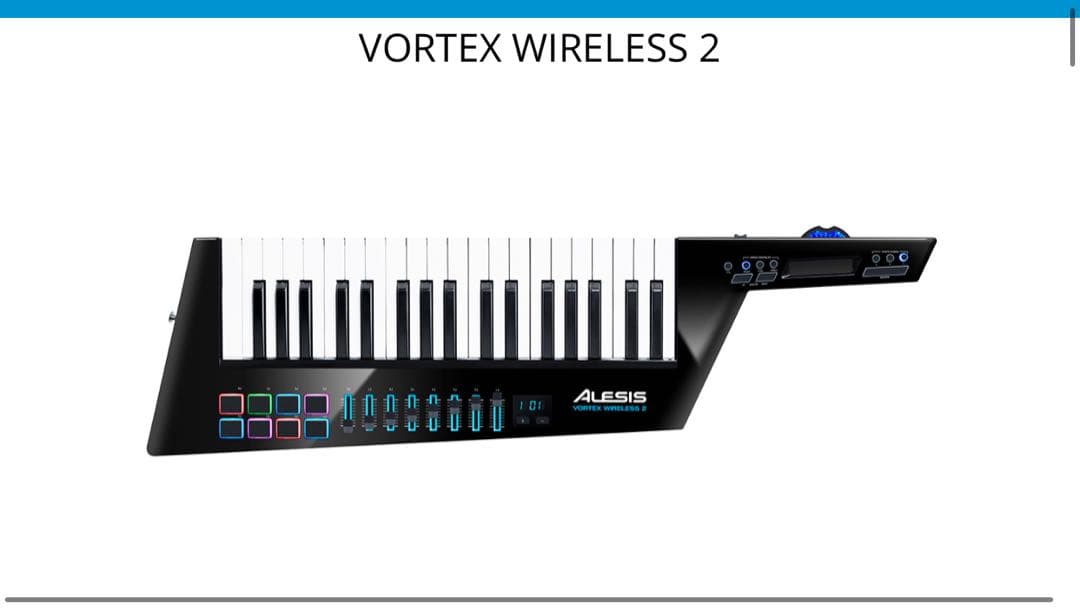 【特典付き】Alesis Vortex wireless2 MIDI キーボード