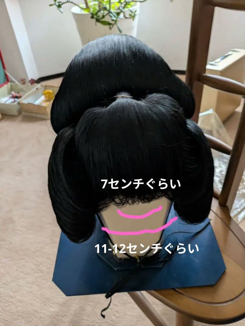 文金高島田　花嫁鬘とかんざし