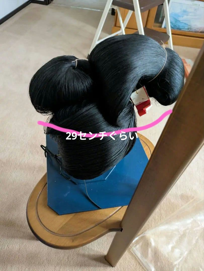 文金高島田　花嫁鬘とかんざし