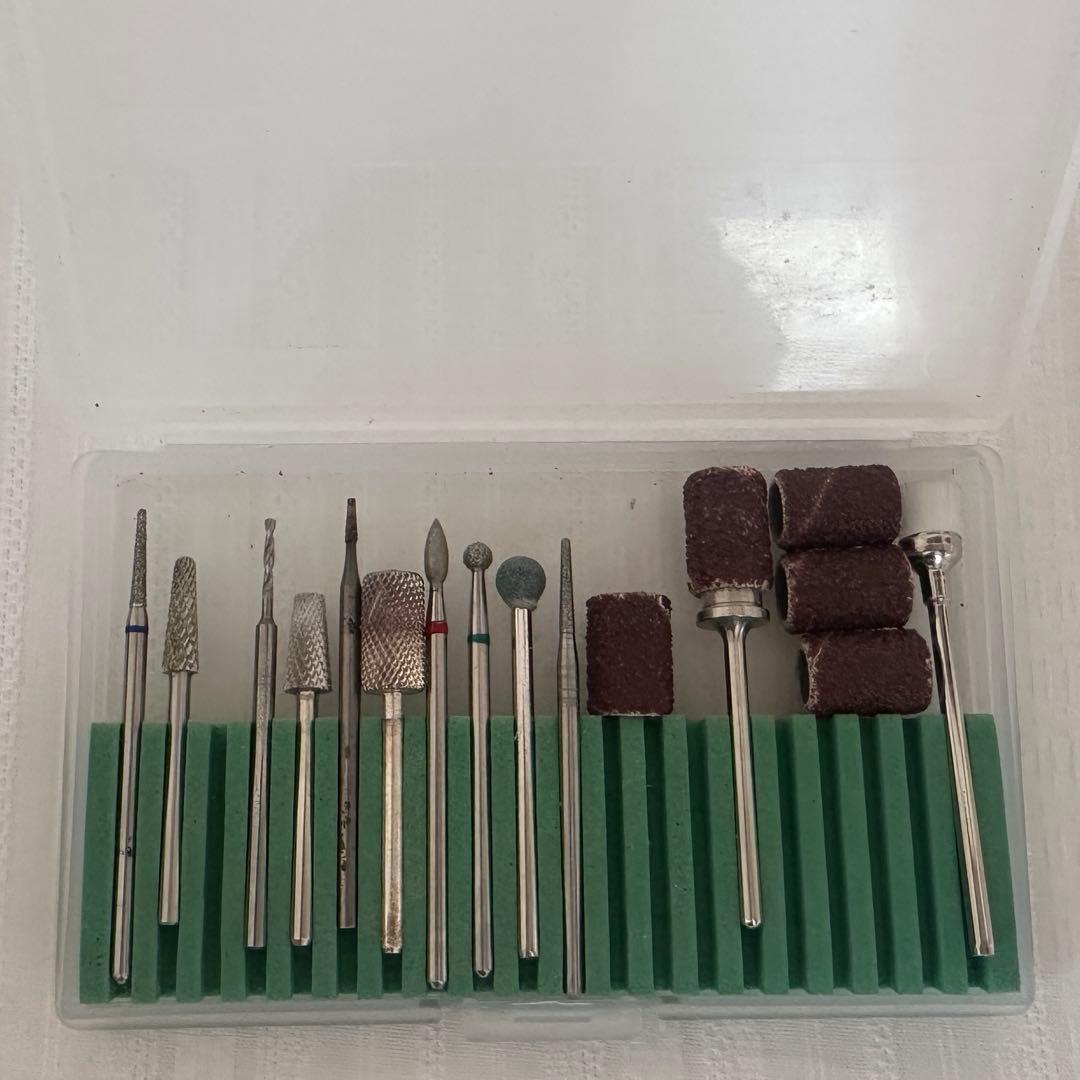 【れびん】URAWA ネイルセット(ビット、バッグ、ファイル他)