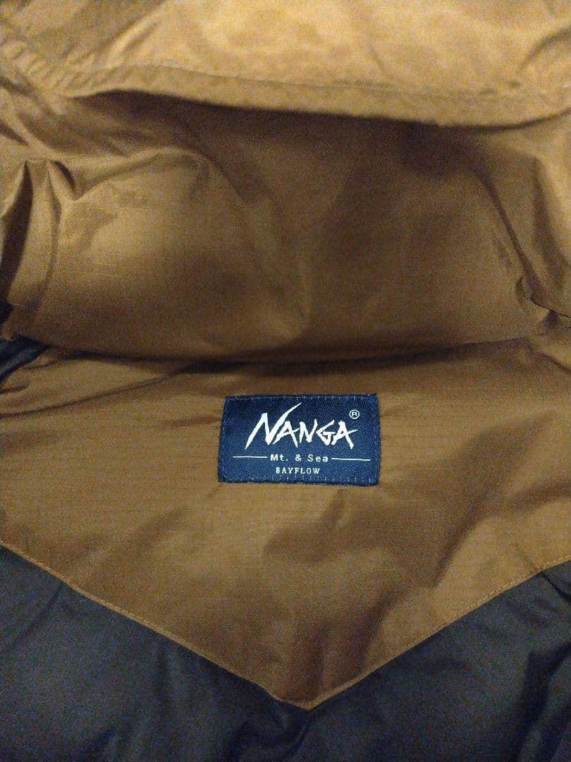 asuka☆　美品　ナンガ　ベイフロー別注　オーロラダウンジャケット　L