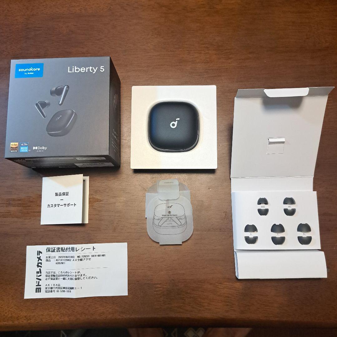 極美　anker soundcore liberty 5