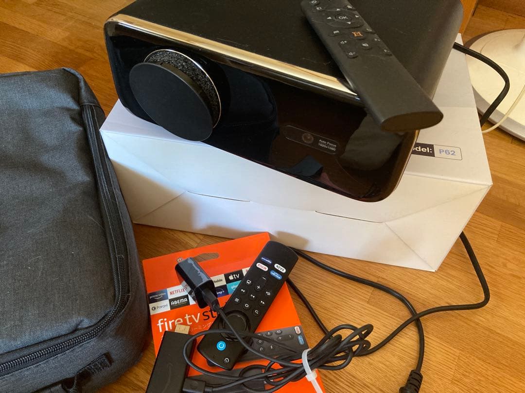 WIMIUS P62 プロジェクター（おまけFire TV Stick付）