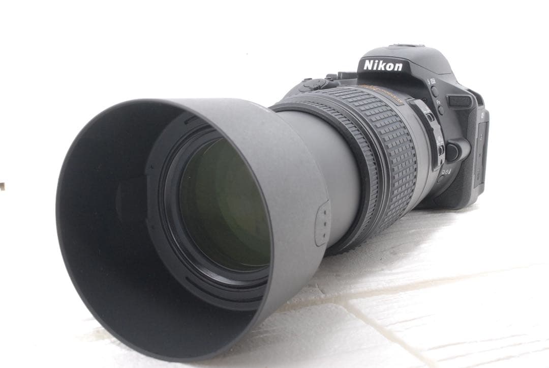 新品級 ショット数266回✨Nikon D5500 ダブルズーム 超望遠レンズ付