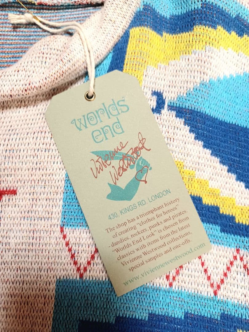 ヴィヴィアンウエストウッド　美品！ワールズエンドサベージニット