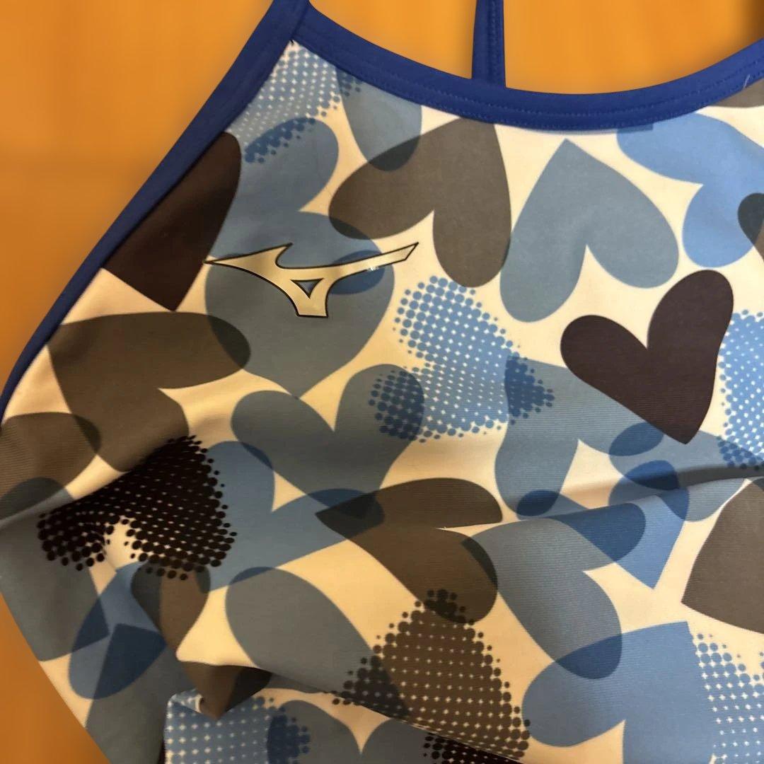 Mizuno ハート柄 スポーツ用水着