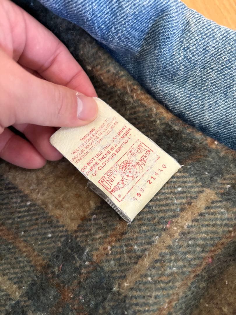 Carhartt XL デニムジャケット ライトブルー