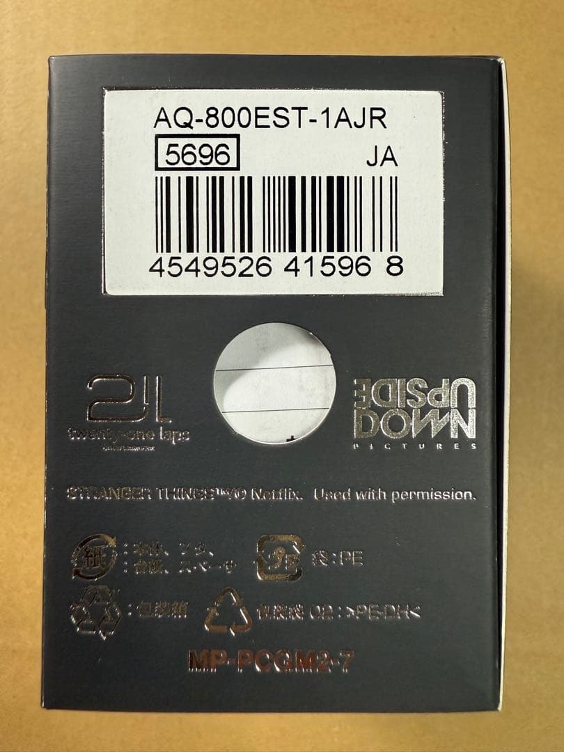 Stranger Things CASIO カシオAQ-800EST-1AJR