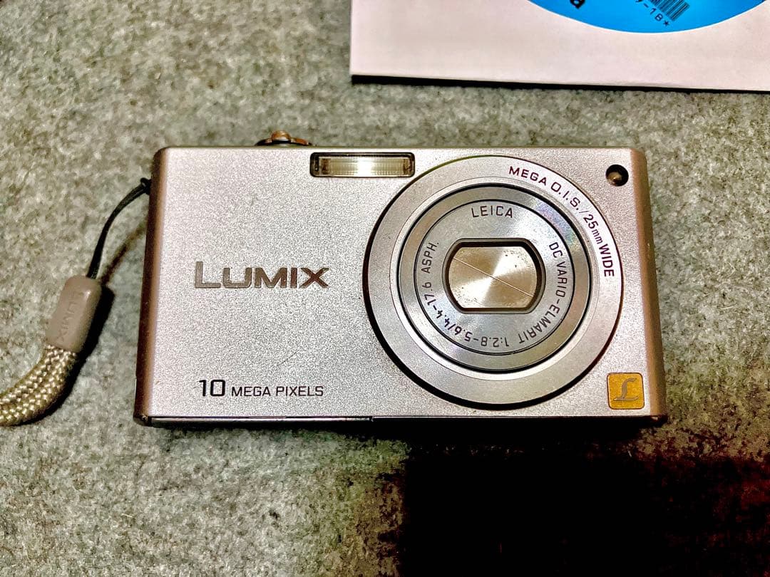 パナソニック デジカメLUMIX FX35 グロスゴールド DMC-FX35