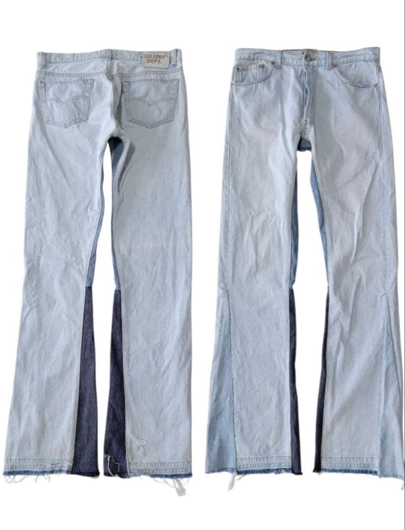 GALLERY DEPT. パネルデザイン ブーツカットデニム