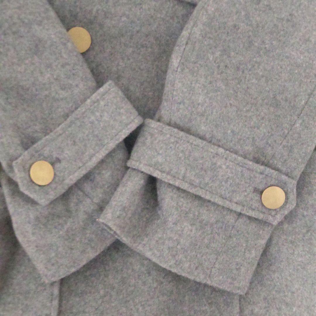 新品未使用 ココディール インペリアルモッサショートPコート グレー