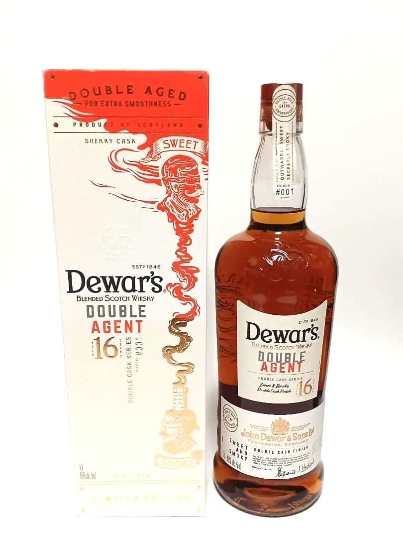 【新品・未開封】デュワーズ　16年　スコッチ　ウィスキー　1L