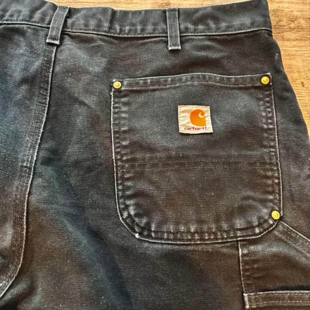 v*y様 鋼鉄フェード USA製 B01カーハート ダブルニーブラック#525