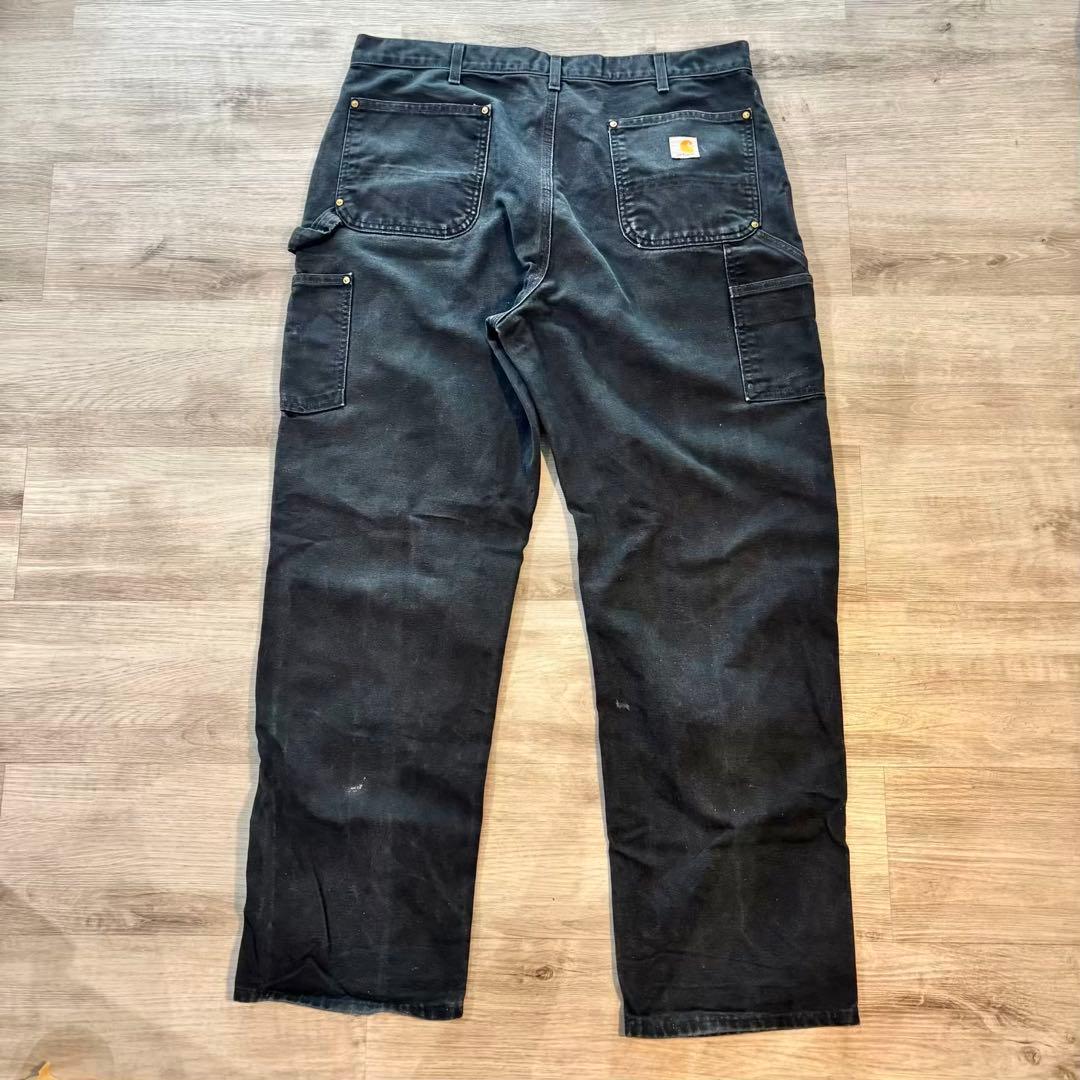 v*y様 鋼鉄フェード USA製 B01カーハート ダブルニーブラック#525