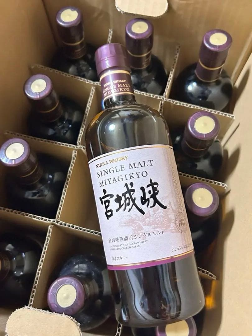 期間限定　12本　ニッカウィスキー　宮城峡 700ml