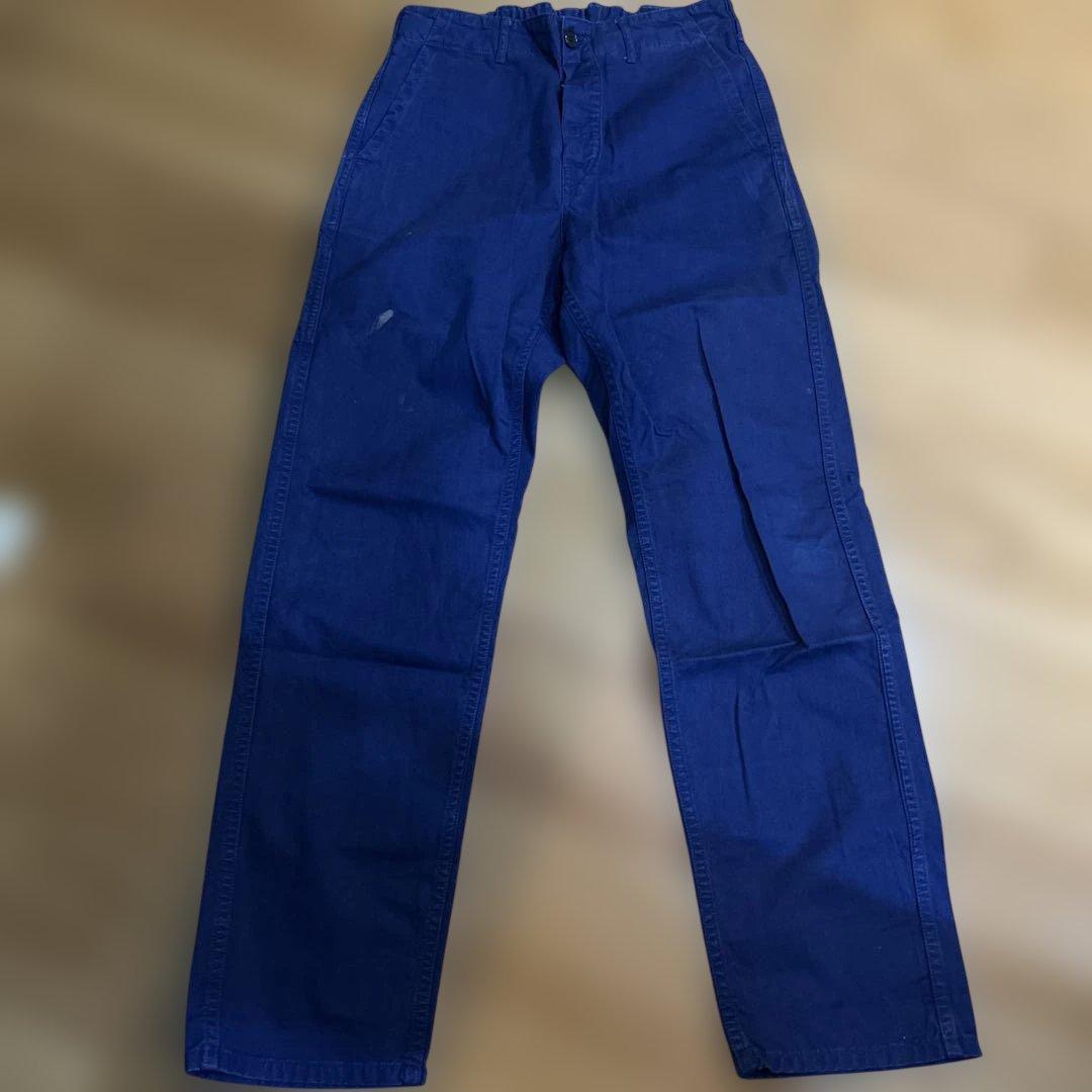 【美品】orSlow オアスロウ フレンチミリタリー ユティリティーパンツ M