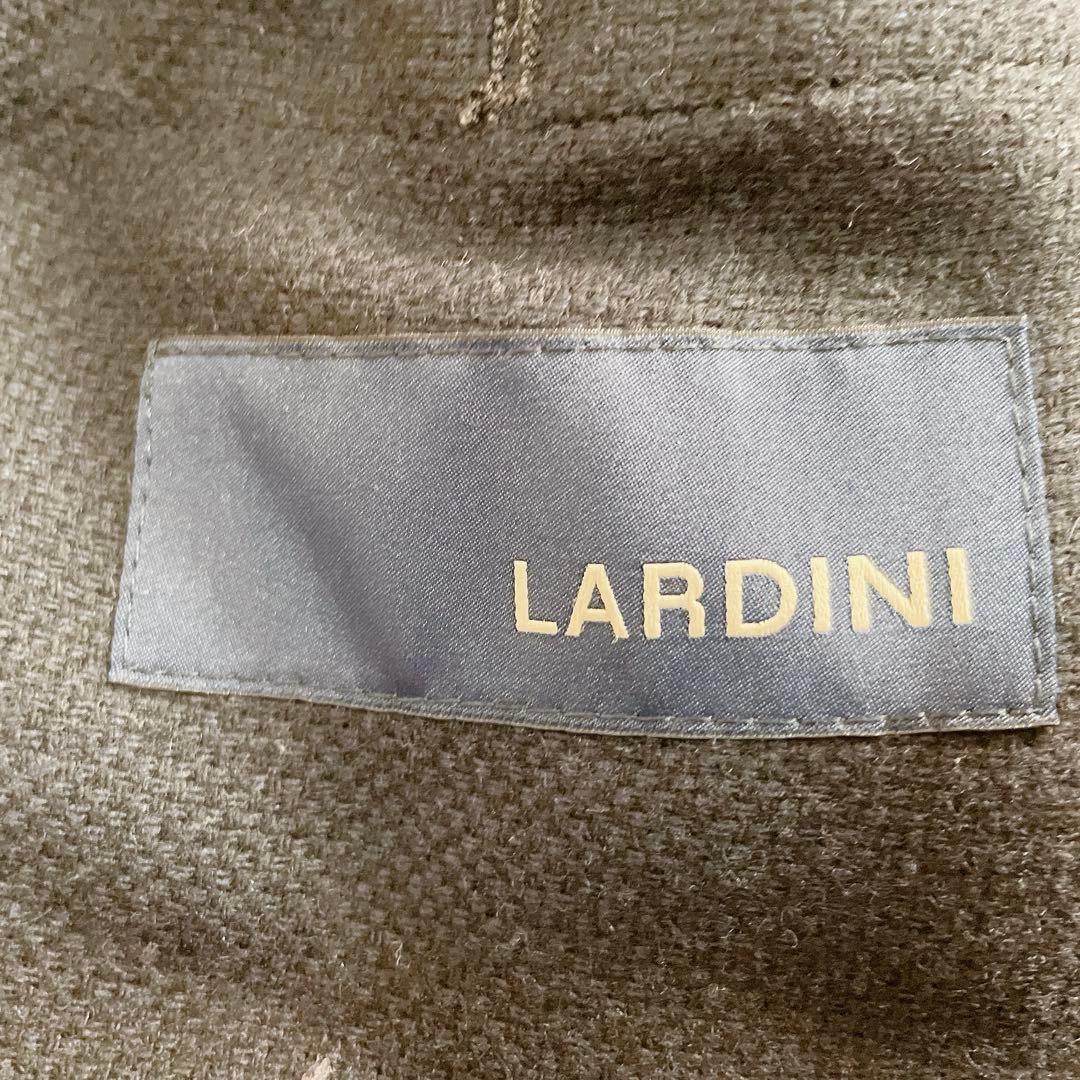 LARDINI ウール テーラードジャケット 48サイズ メンズ ブラック 黒